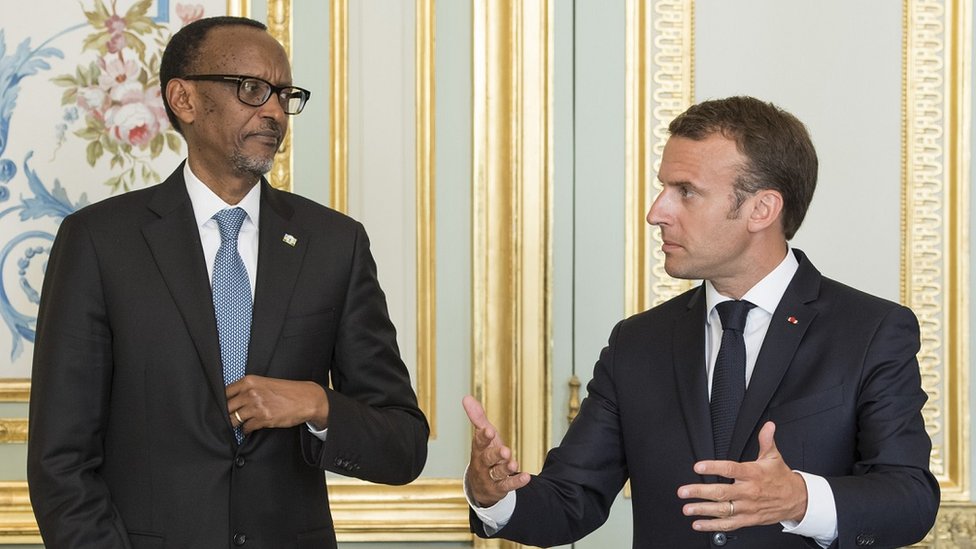 Perezida Kagame na Macron bahamagaranye baganira ku kibazo cya Congo