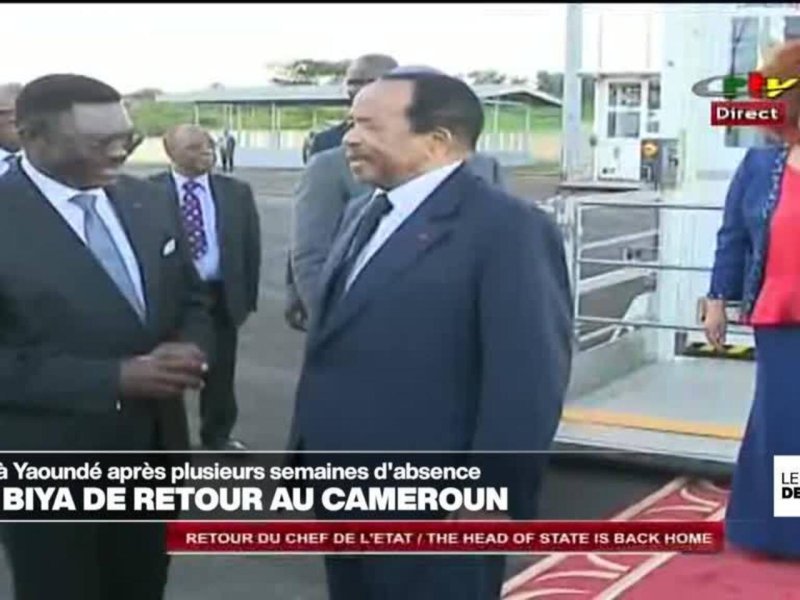 Perezida Paul Biya yongeye kugaragara mu ruhame nyuma y'ukwezi kurenga