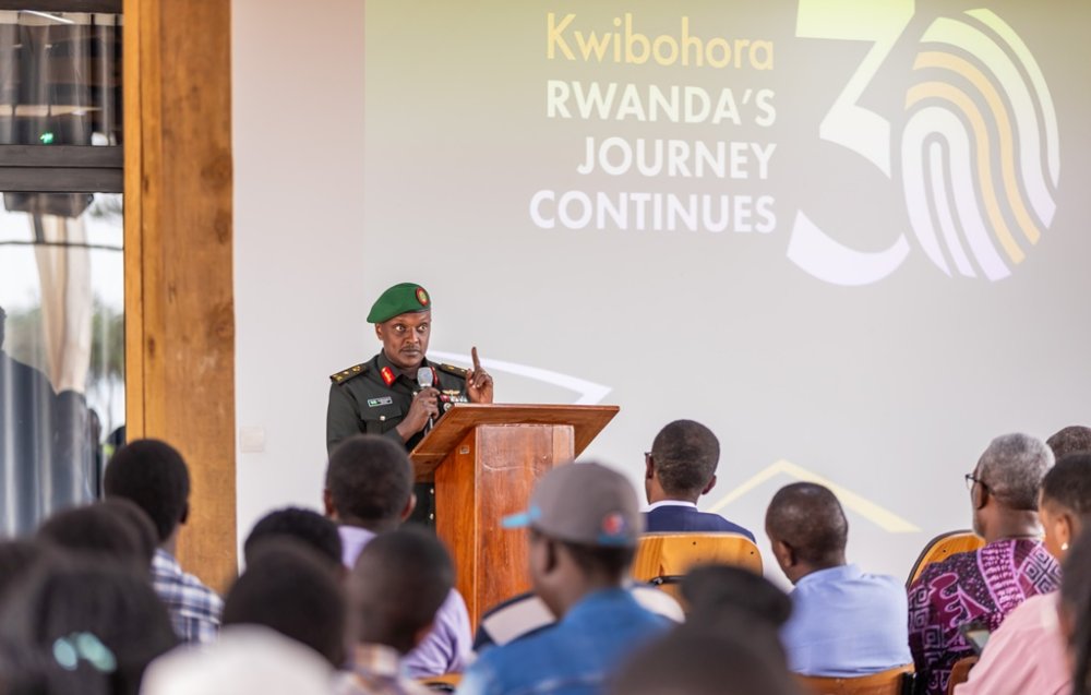 Brig. Gen. Rwivanga yahaye impanuro zikomeye abanyeshuri ba RICA