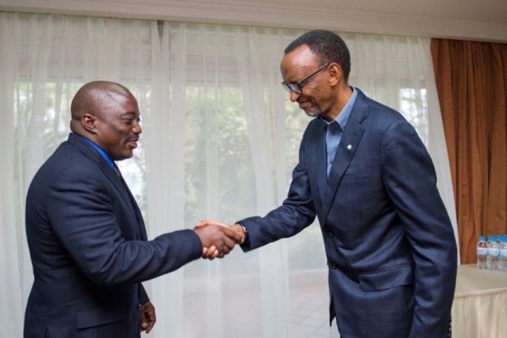 Perezida Kagame yaba aherutse kwakira intumwa ya Joseph Kabila