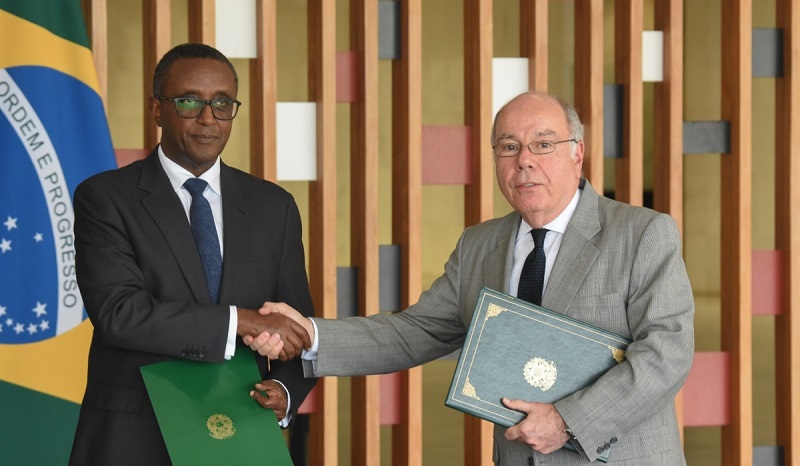 Le Rwanda et le BrÃ©sil signent un accord d'exemption de visa