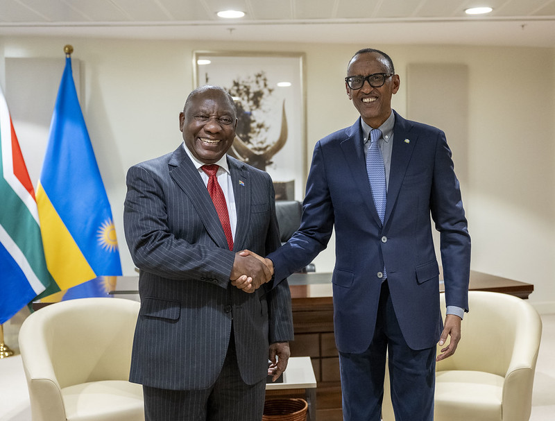 Perezida Ramaphosa yashimiye u Rwanda rugaruye Formula 1 muri Afurika
