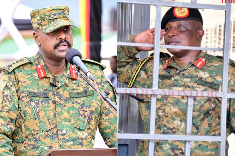 Gen. Muhoozi yababariye Maj. Gen. Birungi 'wakoze ibyaha biremereye'