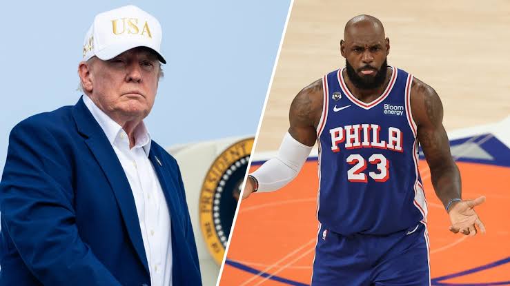 Rurageretse hagati ya Trump na LeBron James