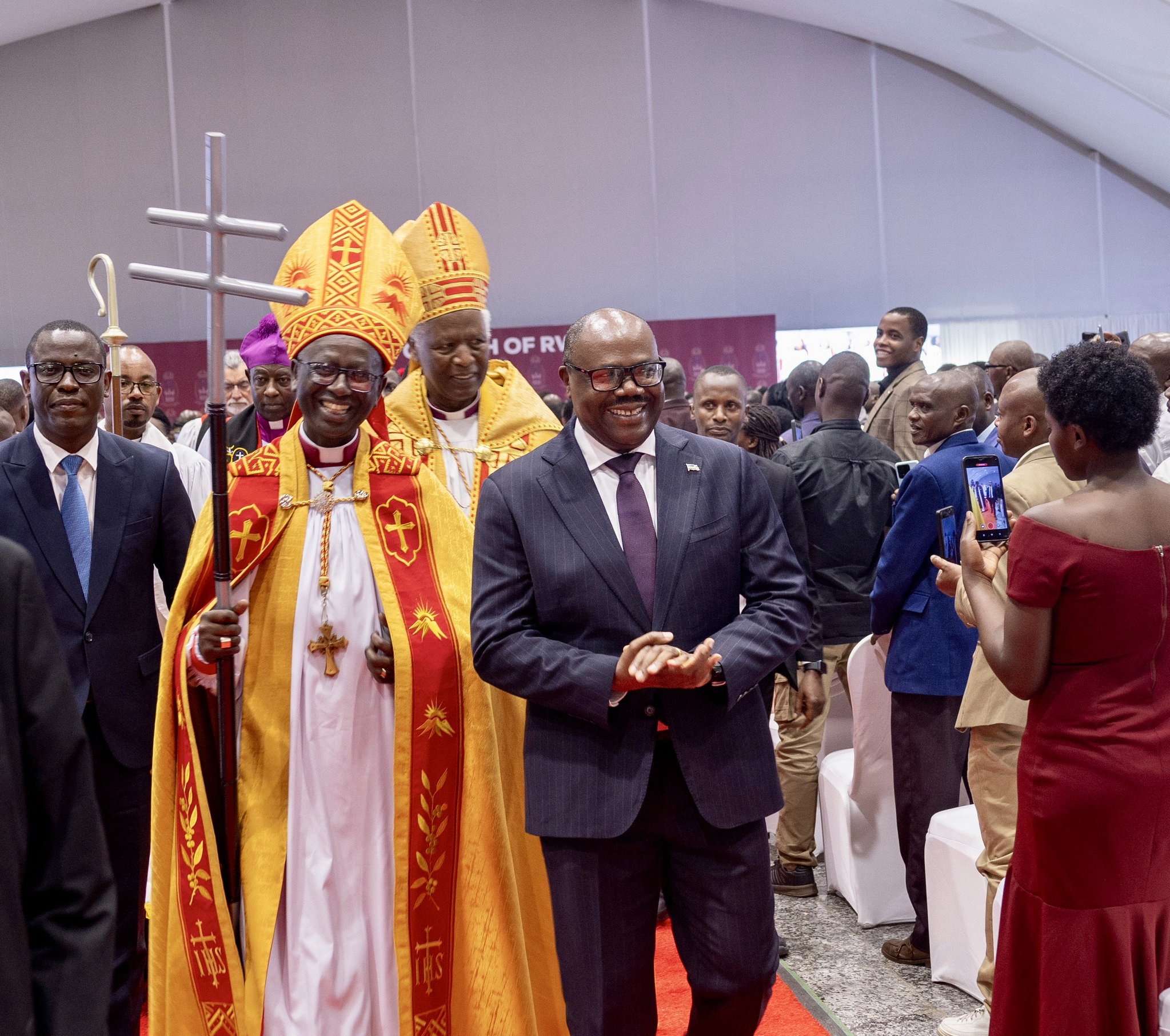 EAR: Minisitiri w'Intebe yitabiriye umuhango wo kwimika Archbishop Dr.Gahima