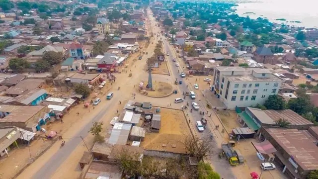 Kabila's rebels near the capture of Uvira