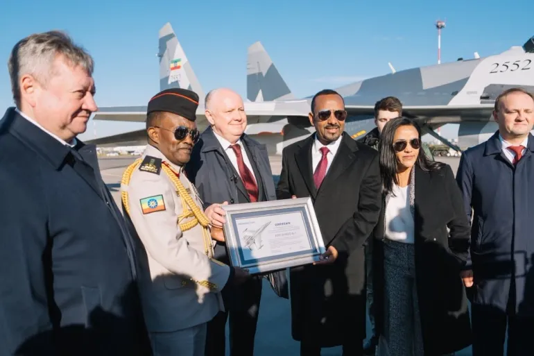 Ethiopia yibitseho indege 12 za Su-35 iba iya mbere munsi y’ubutayu bwa Sahara