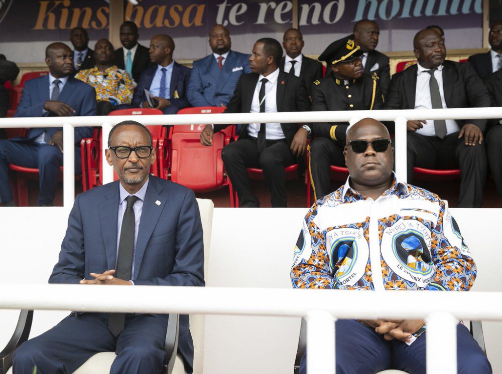 Kagame na Tshisekedi iminsi ikiri myiza (Amafoto) 5 47973381401 2f539aab55 b 585c8