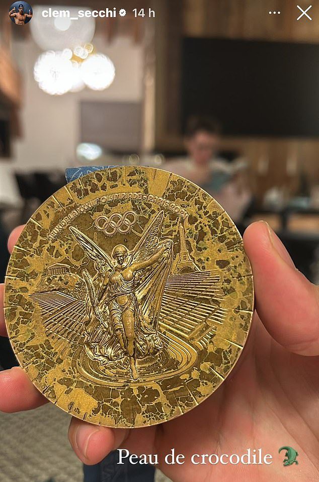 93544909 14279443 Clement Secchi shares a picture of his medal alongside the capti a 4 1736789803353