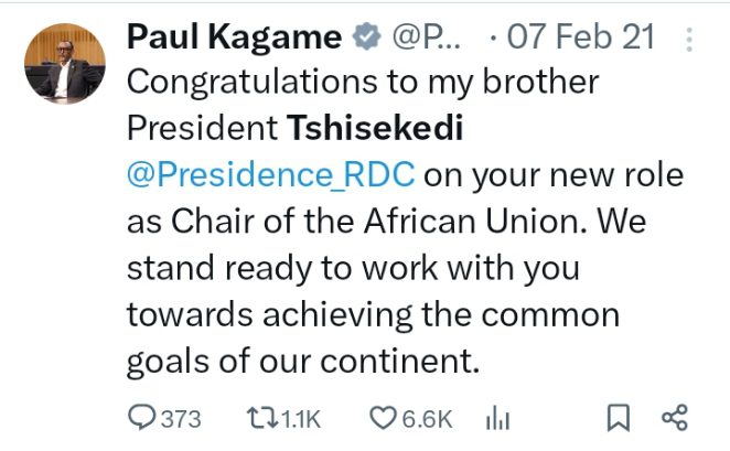Kagame na Tshisekedi iminsi ikiri myiza (Amafoto) 11 Screenshot 20250120 143037 2