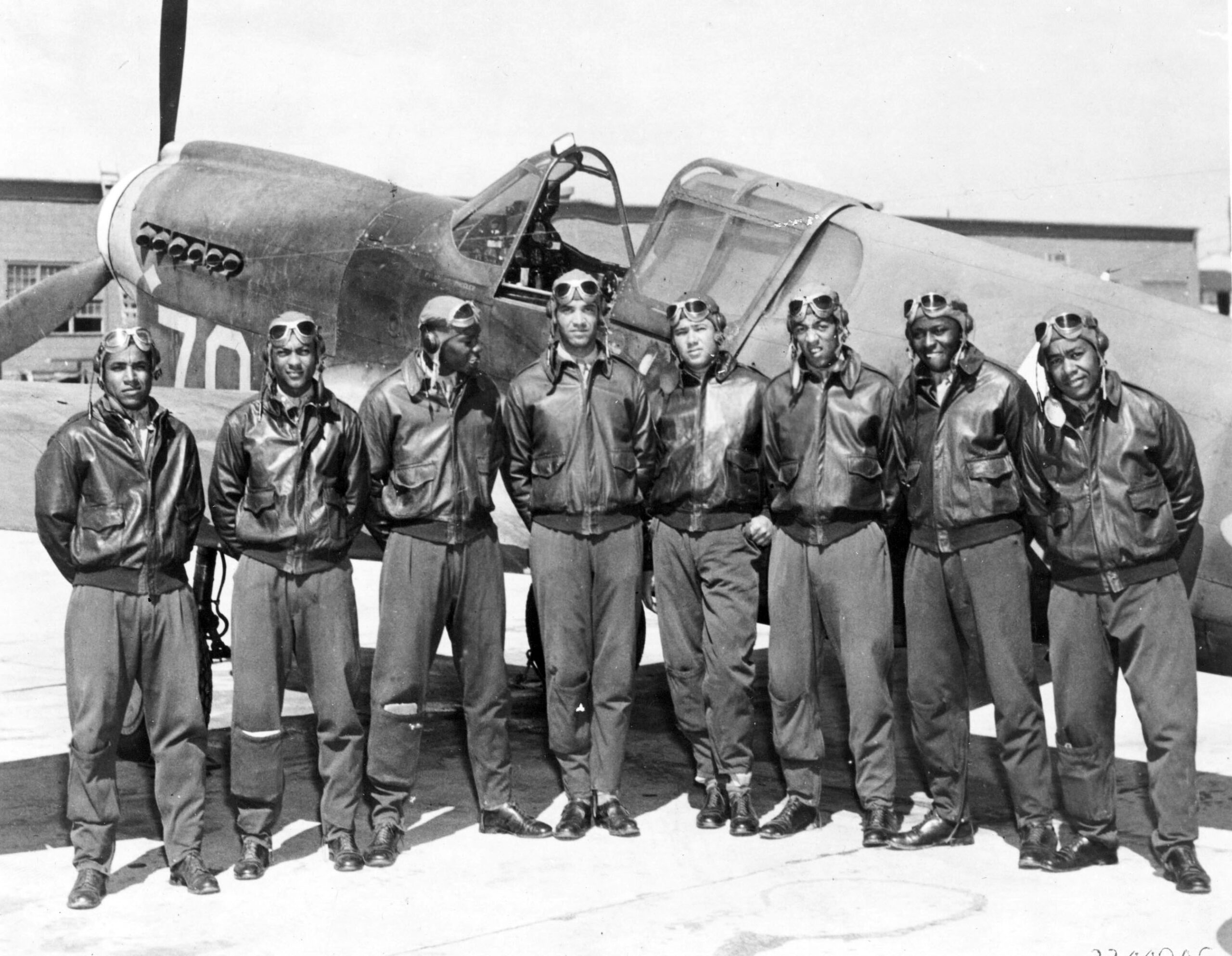 Tuskegee Airmen ca 1943 US Airforce scaled