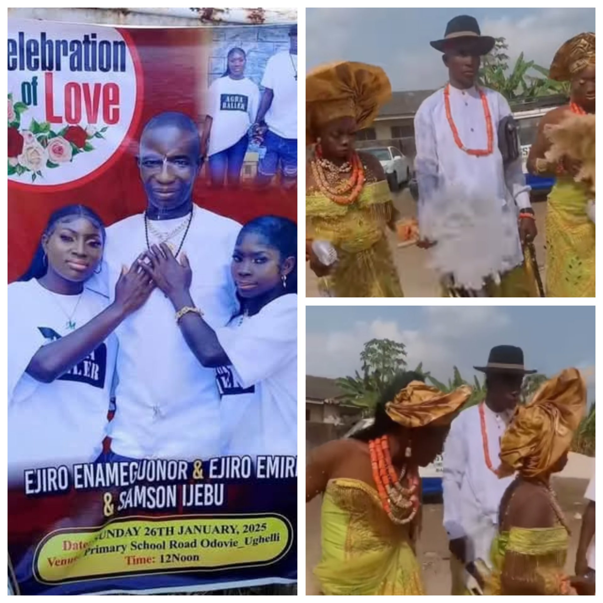 Umugabo witwa Samson yashyingiranywe n’abagore babiri icyarimwe (Amafoto) 21 delta3 1738078094