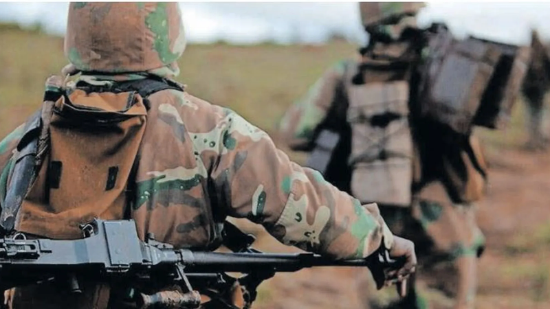 The soldiers were en route to Kimberley at the time of the fatal crash