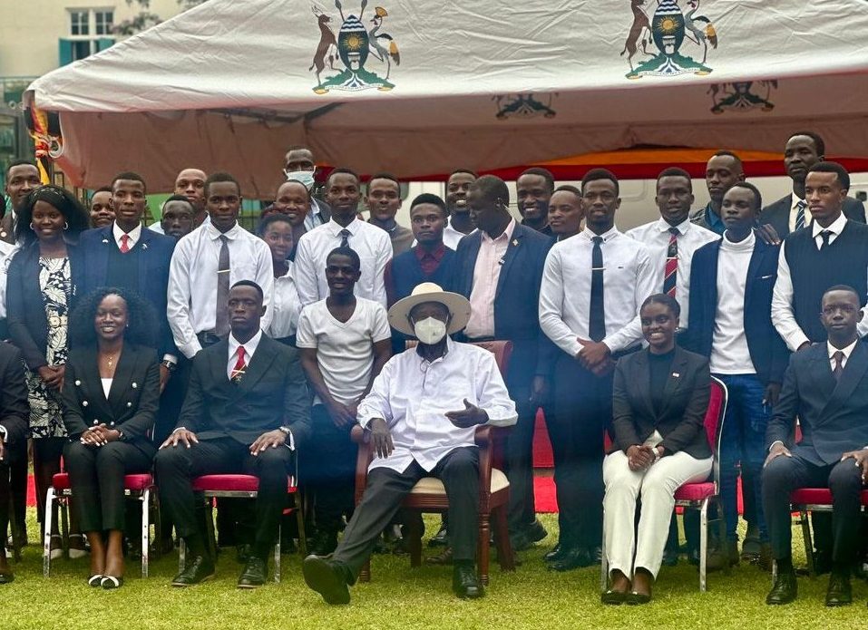 Bobi Wines Nephew Meets President Museveni