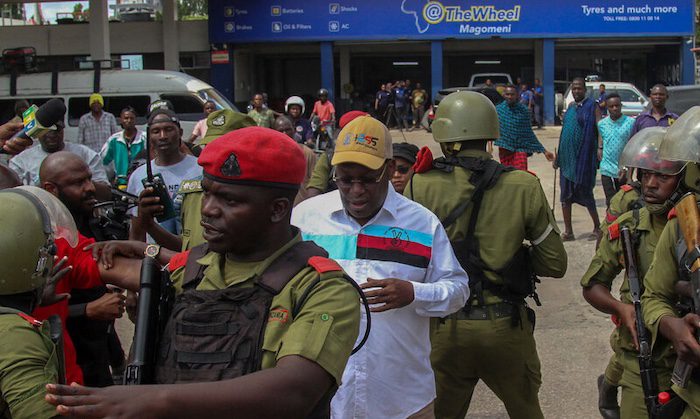 Tanzanian Police Detain Opposition Leaders En Route To Court