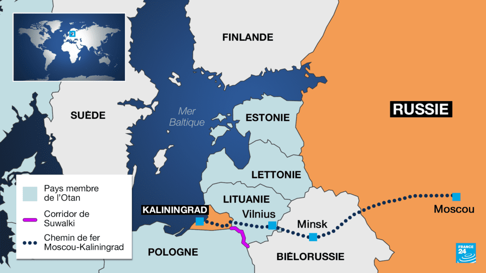 carte corridor suwalki FR