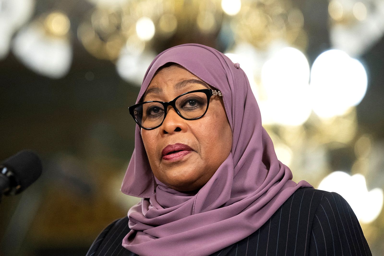 Tanzania president Samia Suluhu Hassan 2022