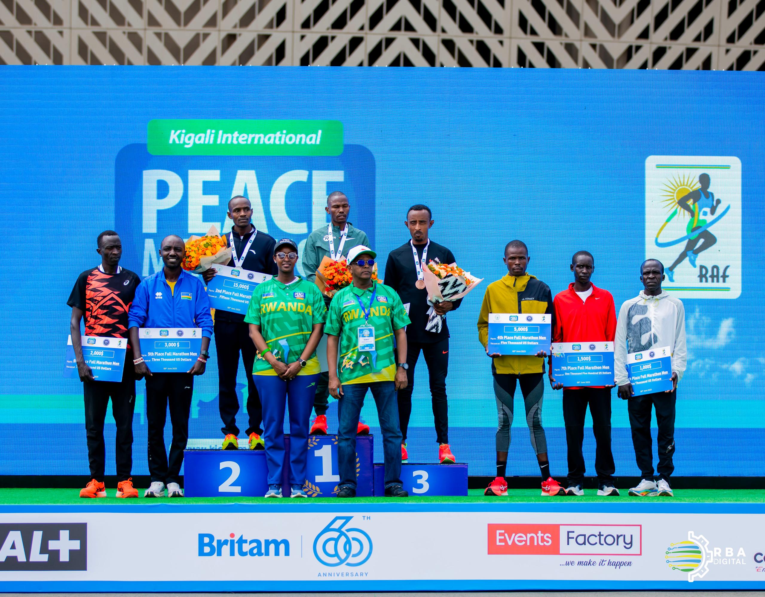 Kenya yitwaye neza mu marushanwa ya Kigali International Peace Marathon 2025