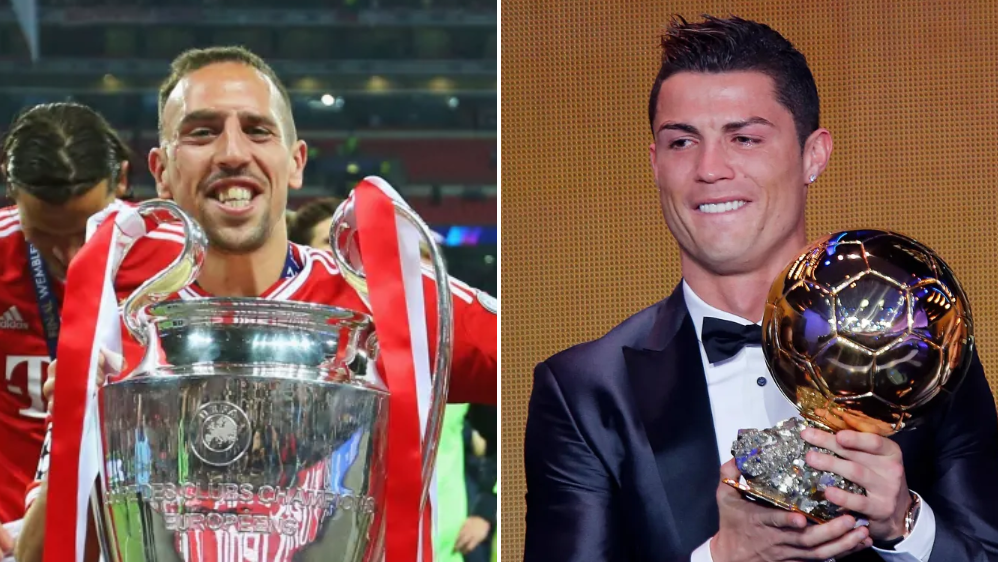 franck ribery and cristiano ronaldo