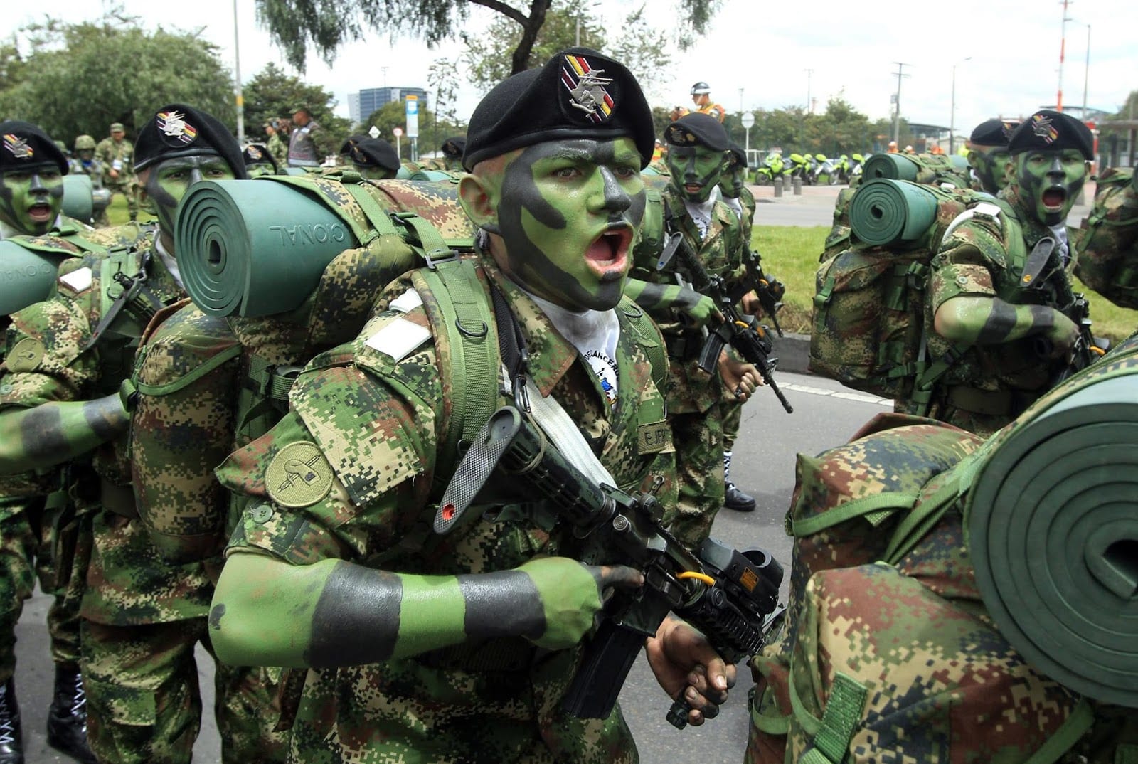 Colombia soldiers