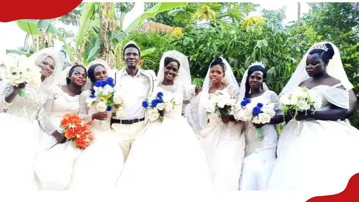 Umugabo washakanye n’abagore 7 icyarimwe yongeye kurongora uwa 8 86 33c14fe3ff637388