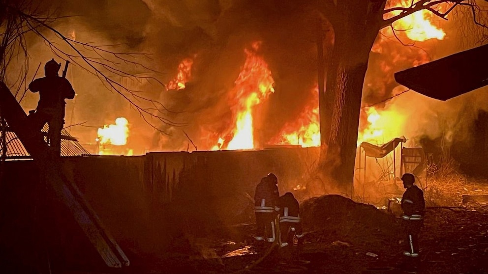 Kyiv drone strike DB