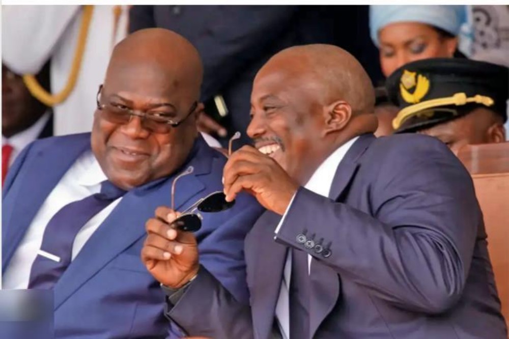 Ba Perezida 2 bari gusaba Tshisekedi ngo akureho ibirego Kabila ashinjwa 57