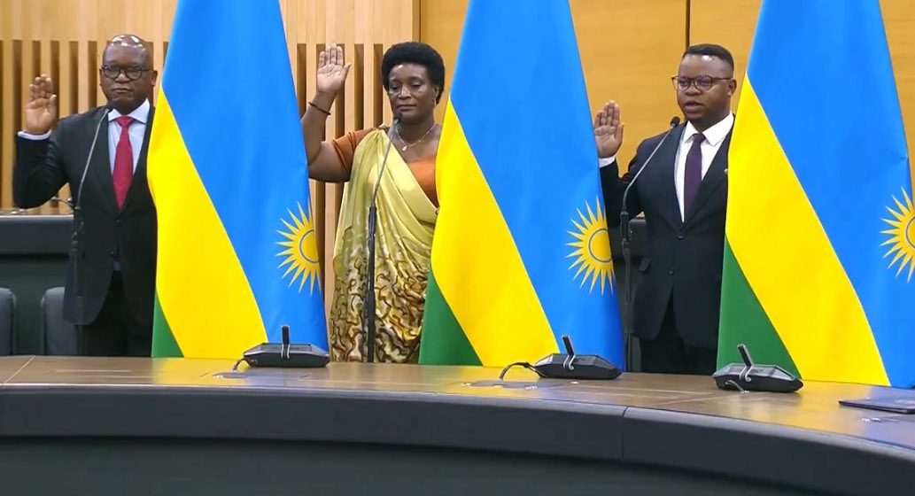 Perezida Kagame yakiriye indahiro ya ba Minisitiri Marizamunda na Uwimana Consolée 18 20251006 145501