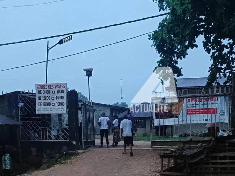 Entree de lhopital general de reference de Kabondo