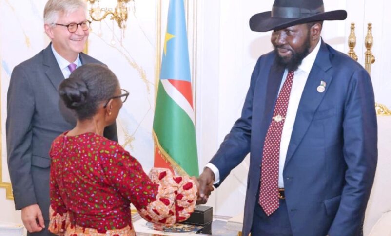 President Salva Kiir meets with UN peacekeeping chief Jean Pierre Lacroixon October 17 2025 1 802x485 1