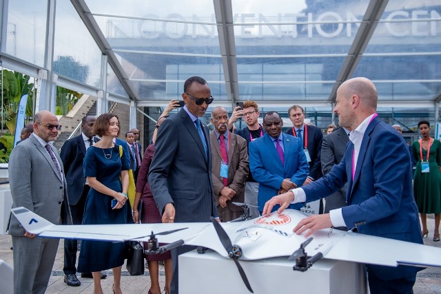 Rwanda African drone forum Kigali Kagame010116