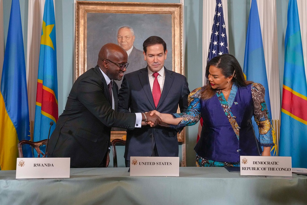 Secretary Rubio Hosts Democratic Republic of the Congo Rwanda Peace Agreement 54618044678 scaled 1