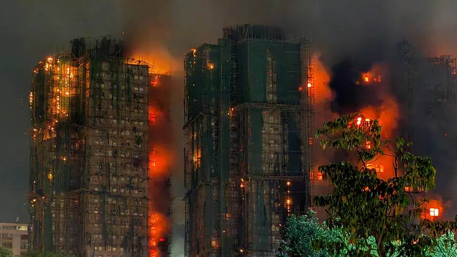 hong kong fire