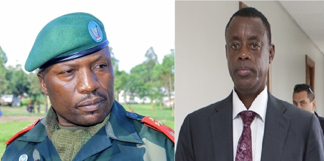 Lt Gen Philemon Yva yatawe muri yombi Foto Internet