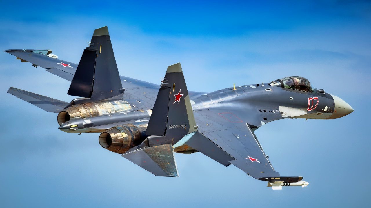 Russian S 35 Fighter Jet