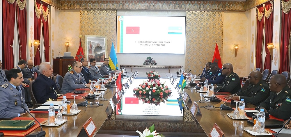 U Rwanda/Maroc: Hatangijwe komite igiye gushyira ubufatanye bwa gisirikare ku rundi rwego 9 G KlCY2WQAEAw4a