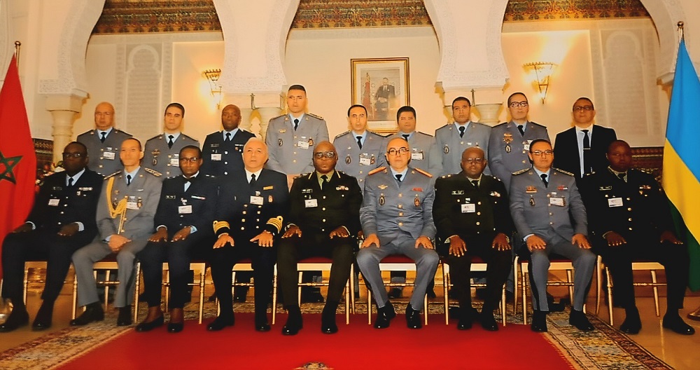 U Rwanda/Maroc: Hatangijwe komite igiye gushyira ubufatanye bwa gisirikare ku rundi rwego 12 G KlCYzXwAATIHZ