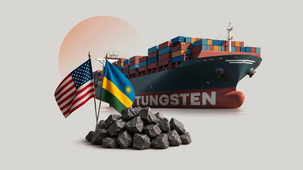 Rwanda ships its first direct tungsten export to the US strengthening global trade ties