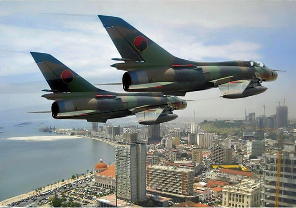 Sukhoi Su 22UM3 angolais