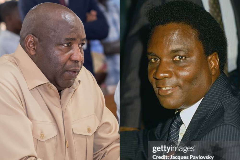 Minisitiri Nduhungirehe yashyize mu gatebo kamwe Ndayishimiye na Habyarimana 40