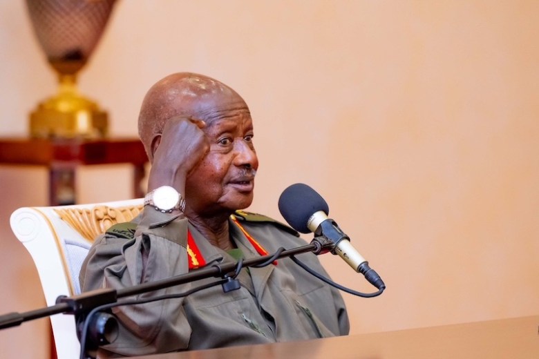 President Yoweri Museveni at State House