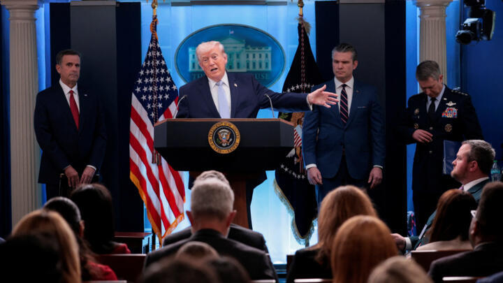 Trump yijeje kurimbura Iran nidakora ibyo isabwa 14 2026 04 06T172127Z 1680056144 RC2TJKA7FQEX RTRMADP 3 IRAN CRISIS USA TRUMP