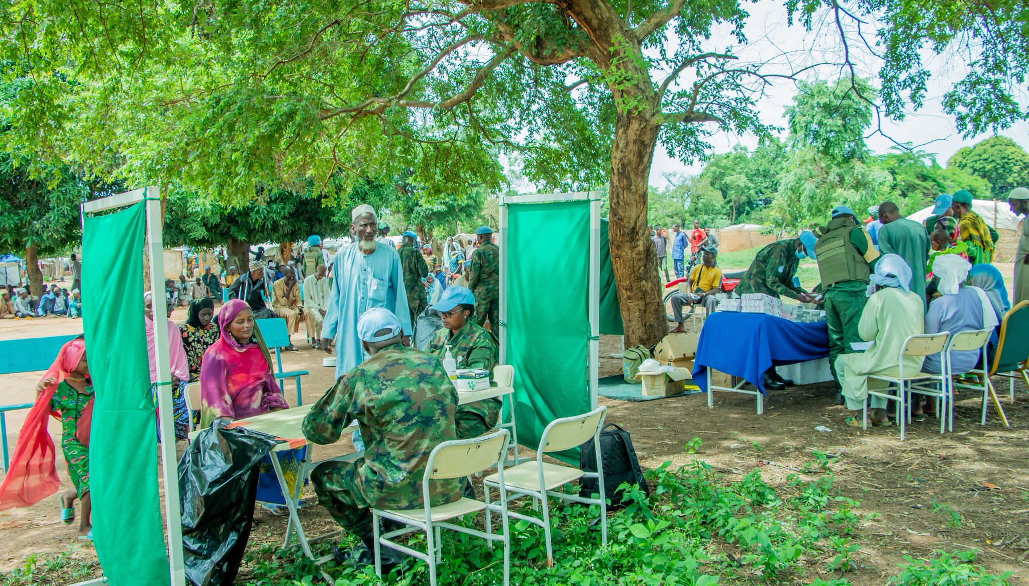 CAR: Ingabo z'u Rwanda zo muri MINUSCA zavuye ku buntu abavanywe mu byabo 2
