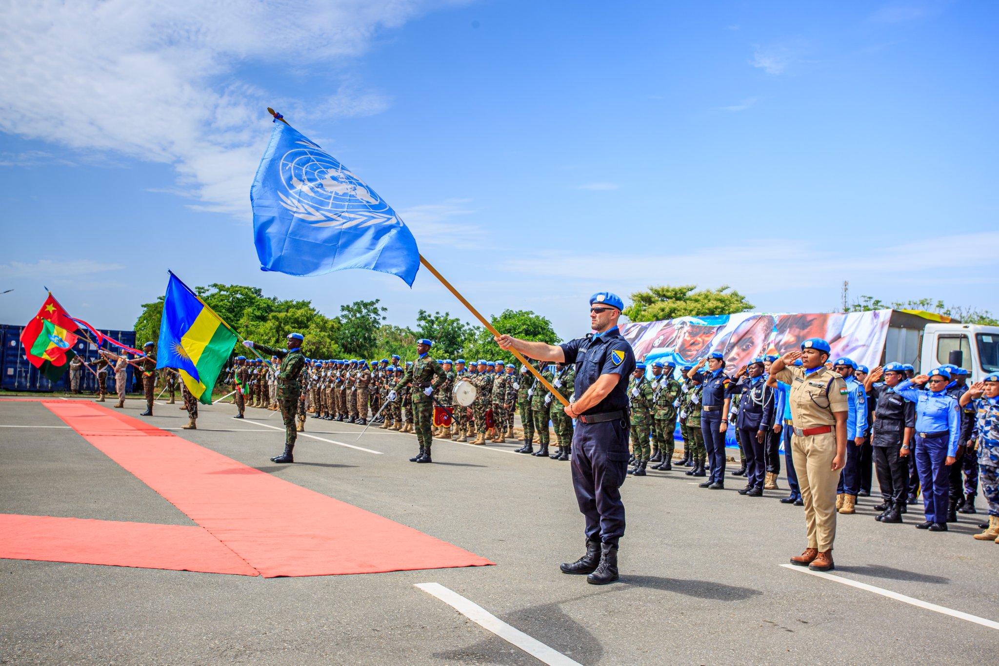 Juba: Abasirikare b'u Rwanda bizihije umunsi wahariwe ababungabunga amahoro 2 HJhN0GhWwAAhTrH