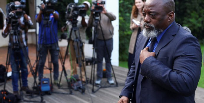 DRC's Kabila meets South Africa's Mbeki in Johannesburg