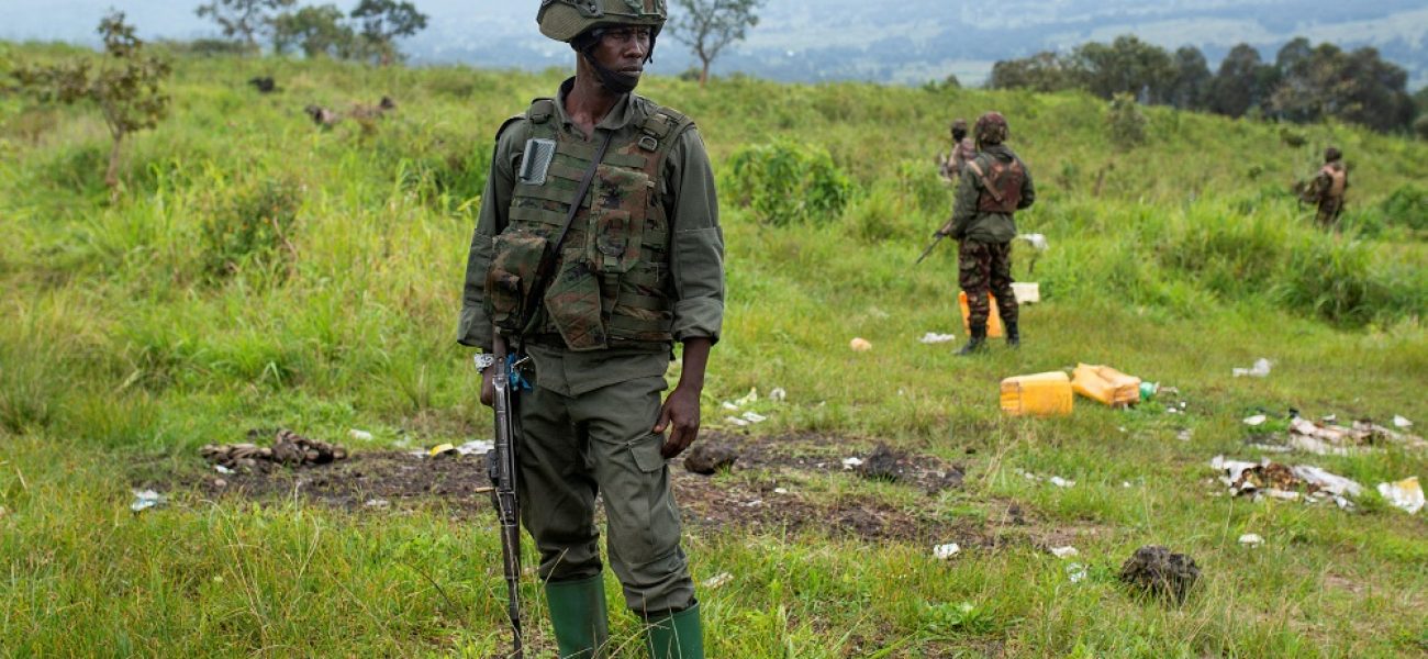 FILE PHOTO: Congo's M23 rebels withdraw from seized positions in goodwill gesture, in Kibumba