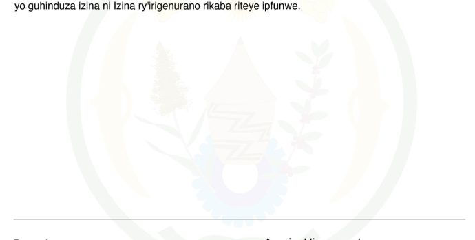 Change of name certificate