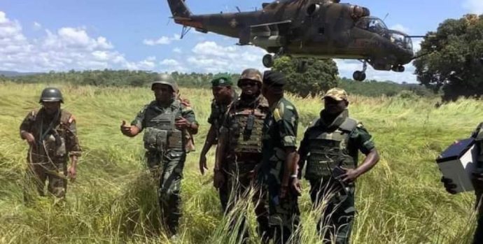 FARDC en operation