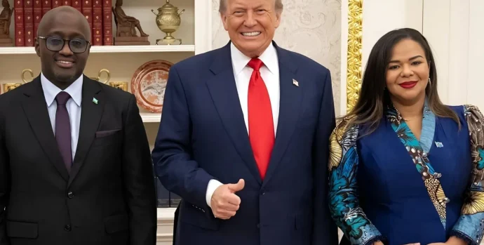 Foreign-Ministers-Olivier-Nduhungirehe-Therese-Kayikwamba-Wagner-and-Donald-Trump-at-the-State-Department-in-Washington-DC-1536x1024.jpg