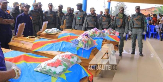 Hommage aux militaires tués à Kindu_0